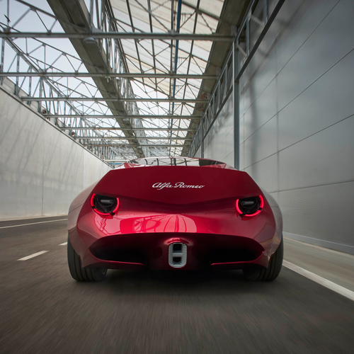2026 Alfa Romeo Cuorerosso Concept Rear View